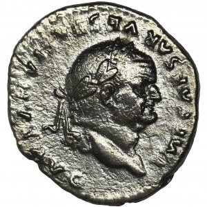 Roman Imperial, Vespasian, Denarius - VERY RARE