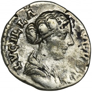 Roman Imperial, Lucilla, Denarius - RARE