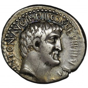 Roman Republic, Marc Antony, Denarius - ex. Demarete Collection, RARE