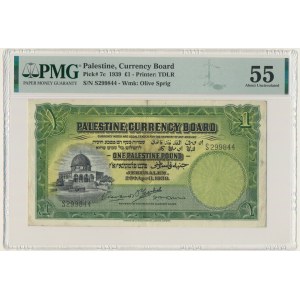 Palestyna, 1 funt 1939 - PMG 55