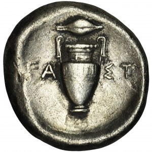 Greece, Boeotia, Thebes, Stater - VERY RARE