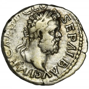 Roman Imperial, Clodius Albinus, Denarius - VERY RARE