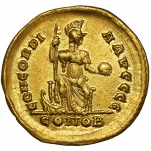 Roman Imperial, Valentinian II, Solidus - VERY RARE