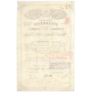 Gdańskie Towarzystwo Hipoteczne, 4% list zastawny na 1.000 marek 1889
