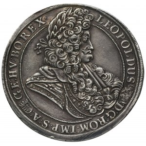 Hungary, Leopold I, Thaler Kremnitz 1698