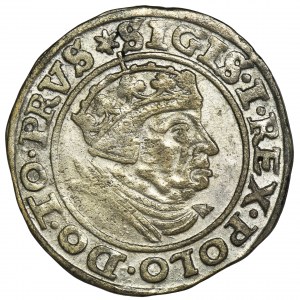 Sigismund I the Old, Groschen Danzig 1539 - PRVS