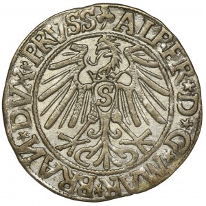 Duchy of Prussia, Albrecht Hohenzollern, Groschen Königsberg 1544