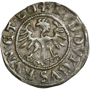 Śląsk, Świdnica, Ludwik II Jagiellończyk, Półgrosz świdnicki 1526