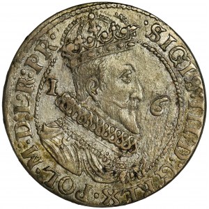 Sigismund III Vasa, 1/4 Thaler Danzig 1624/3 - PR•