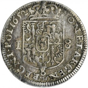 John II Casimir, 1/4 Thaler Fraustadt 1652 MW