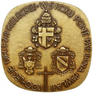 Medal 100-lecie Diecezji Kieleckiej 1983
