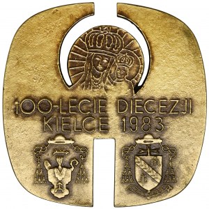 Medal 100-lecie Diecezji Kieleckiej 1983