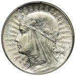 Głowa Kobiety, 5 złotych 1933 - PCGS MS64+ - WYŚMIENITE