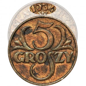 5 groszy 1934 - RZADKIE