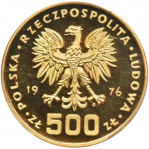 500 złotych 1976 Tadeusz Kościuszko - PCGS PR68 DCAM