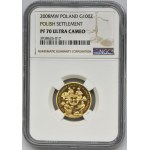 100 złotych 2008 Osadnictwo w Ameryce Północnej - NGC PF70 ULTRA CAMEO