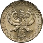 PRÓBA, 10 złotych 1965 Siedemset lat Warszawy - NGC MS67