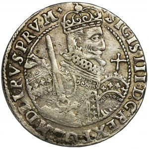 Sigismund III Vasa, 1/4 Thaler Bromberg 1623 - PRV M