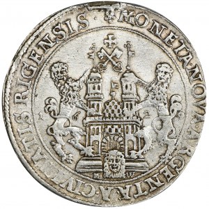 Riga under Sweden, Gustav II Adolph, Thaler Riga 1629 - EXTREMELY RARE