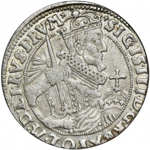 Sigismund III Vasa, 1/4 Thaler Bromberg 1624 - PRV M