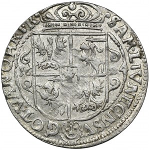 Sigismund III Vasa, 1/4 Thaler Bromberg 1624 - PRV M
