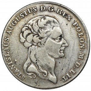 Poniatowski, Thaler 6 zloty Warsaw 1794