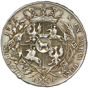 Poniatowski, Thaler Warsaw 1775 EB