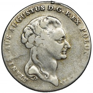 Poniatowski, Thaler 6 zloty Warsaw 1795