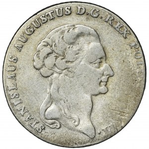 Poniatowski, Thaler 6 zloty Warsaw 1795