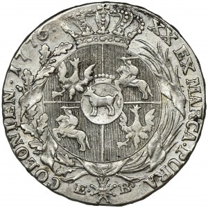 Poniatowski, 1/2 Thaler Warsaw 1776 EB