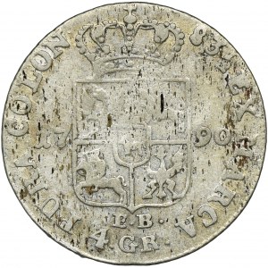 Poniatowski, 4 Groschen 1790 EB