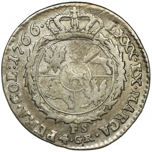 Poniatowski, 4 Groschen 1766 FS