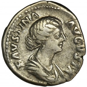 Cesarstwo Rzymskie, Faustyna II Młodsza, Denar