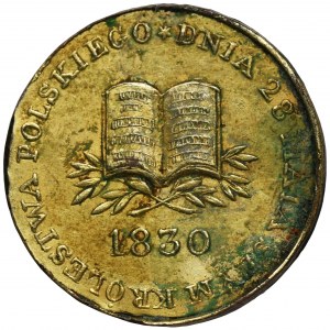 Medalik na pamiątkę otwarcia ostatniego Sejmu Królestwa Polskiego 1830