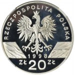 20 złotych 1998 Ropucha Paskówka - NGC PF70 ULTRA CAMEO