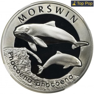 20 złotych 2004 Morświn - NGC PF70 ULTRA CAMEO