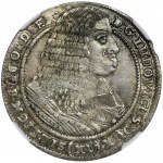 Silesia, Duchy of Liegnitz-Brieg-Wohlau, Ludwig IV, 15 Kreuzer Brieg 1662 - NGC MS63