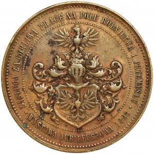 Silesia, Teschen, Medal of the Jubilee Exhibition in Teschen 1893 - RARE