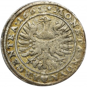 Silesia, Duchy of Liegnitz-Brieg-Wohlau, Ludwig IV, 15 Kreuzer Brieg 1663