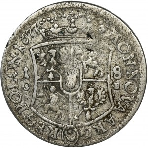 John III Sobieski, 1/4 Thaler Bromberg 1677 SB