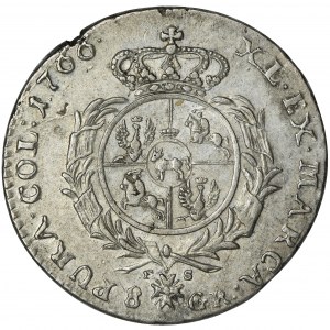 Poniatowski, 8 Groschen 1766 FS