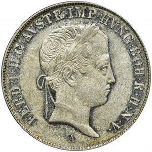 Austria, Ferdinand I, 20 Kreuzer Wien 1844 A