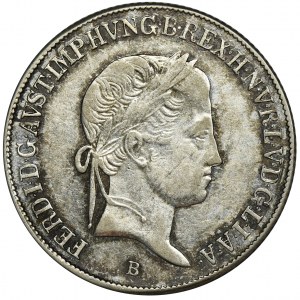 Hungary, Ferdinand I, 20 Kreuzer Kremnitz 1837 B