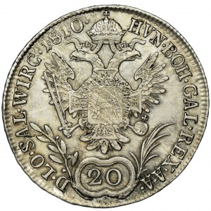 Austria, Franz II, 20 Kreuzer Wien 1810 A