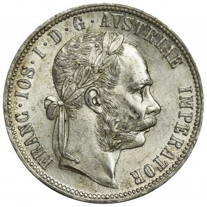 Austria, Franz Joseph I, 1 Floren Wien 1878