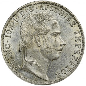 Austria, Franz Joseph I, 1 Floren Wien 1862 A