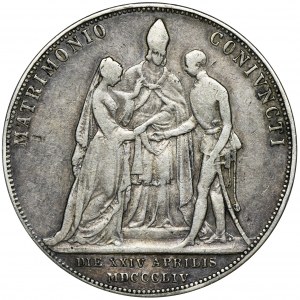 Austria, Franz Joseph I, 2 Gulden Wien 1854 A