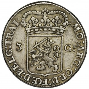 Netherlands, Utrecht Province, 3 Gulden 1763