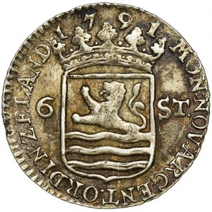 Netherlands, Zeeland Province, 6 Stuivers 1791