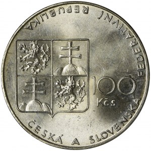 Czechosłowacja, 100 Koron 1990